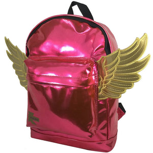 Kids Backpack Fashion Woman Mini Backpack Lady Purse Toddler Daypack Angel Wings - k-cliffs