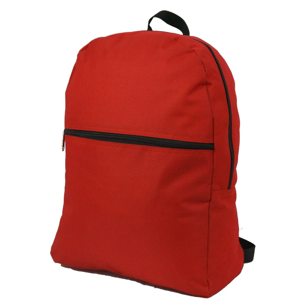 Basic Backpack Wholesale 17 Inch Cheap Bookbag Bulk School Book Bags 50pcs Lot - k-cliffs