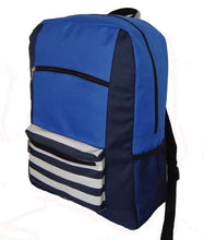 Load image into Gallery viewer, 18&quot; Contrast Basic Striped Backpack - k-cliffs