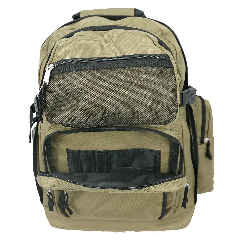 Safety Backpack Large School Bookbag Student Reflective Daypack w/Water Bottle - k-cliffs