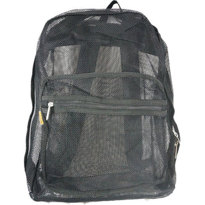 Mesh Backpack See through Student School Bag Bookbag Mesh Daypack - k-cliffs