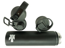 Load image into Gallery viewer, Vacuum Insulated Sport Water Bottle Flask Double Wall Stainless Steel Sports Flasks BPA Free 3 Lids Included Straw Coffee Sport Cap Thermo Flasks - k-cliffs