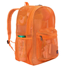 Load image into Gallery viewer, Mesh Backpack Heavy Duty Student Bookbag Quality Simple Classic School Book Bag - k-cliffs