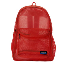 Load image into Gallery viewer, Mesh Backpack Heavy Duty Student Bookbag Quality Simple Classic School Book Bag - k-cliffs