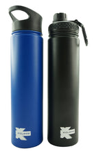 Load image into Gallery viewer, K-Cliffs Vacuum Insulated Sport Water Bottle Flask Double Wall Stainless Steel Sports Flasks BPA Free 3 Lids Included Straw Coffee Sport Cap Thermo Flasks - k-cliffs
