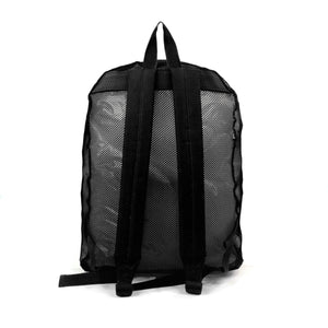 Mesh Backpack See through Student School Bag Bookbag Mesh Daypack - k-cliffs