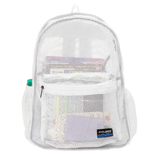 Load image into Gallery viewer, Mesh Backpack Heavy Duty Student Bookbag Quality Simple Classic School Book Bag - k-cliffs