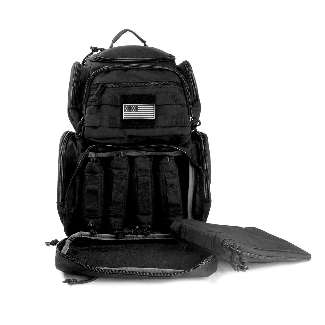 Tactical Rapid Storage & Access Gun Range Bags Backpacks and Cases - k-cliffs