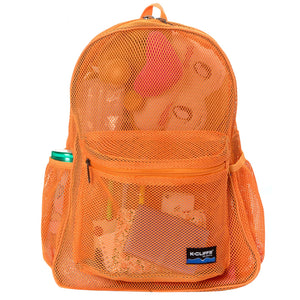 Mesh Backpack Heavy Duty Student Bookbag Quality Simple Classic School Book Bag - k-cliffs
