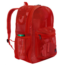 Load image into Gallery viewer, Mesh Backpack Heavy Duty Student Bookbag Quality Simple Classic School Book Bag - k-cliffs
