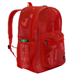 Mesh Backpack Heavy Duty Student Bookbag Quality Simple Classic School Book Bag - k-cliffs