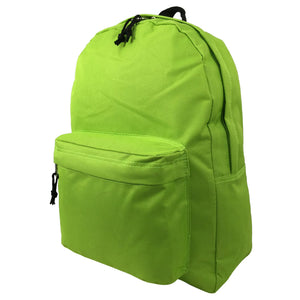 Classic Backpack Basic Emergency Survival Pack Bookbag 16 inch Simple Daypack Medium School Bag - k-cliffs