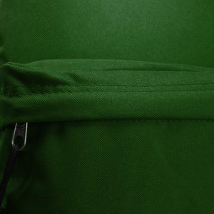 Basic Emergency Survival Backpack Classic Simple School Book Bag Student Daily Daypack 18 Inch - k-cliffs