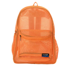 Load image into Gallery viewer, Mesh Backpack Heavy Duty Student Bookbag Quality Simple Classic School Book Bag - k-cliffs