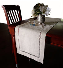 Load image into Gallery viewer, Hemstitched Table Runner Table Cloth - k-cliffs