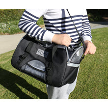 Load image into Gallery viewer, Soft-Sided Pet Carrier Heavy Duty Comfort Carrier Bag w/ Fleece Bed - k-cliffs