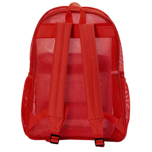 Mesh Backpack Heavy Duty Student Bookbag Quality Simple Classic School Book Bag - k-cliffs