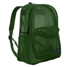 Load image into Gallery viewer, Mesh Backpack Heavy Duty Student Bookbag Quality Simple Classic School Book Bag - k-cliffs