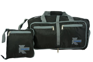 Foldable Duffel Bag Durable 28" Lightweight Travel Duffle Heavy Duty Sport Gym Bag with Shoes Compartment - k-cliffs