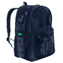 Load image into Gallery viewer, Mesh Backpack Heavy Duty Student Bookbag Quality Simple Classic School Book Bag - k-cliffs