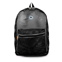 Load image into Gallery viewer, Mesh Backpack See through Student School Bag Bookbag Mesh Daypack - k-cliffs