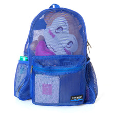 Load image into Gallery viewer, Mesh Backpack Heavy Duty Student Bookbag Quality Simple Classic School Book Bag - k-cliffs