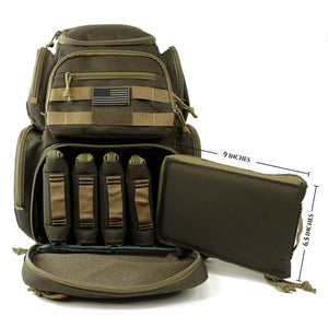 Tactical Rapid Storage & Access Gun Range Bags Backpacks and Cases - k-cliffs