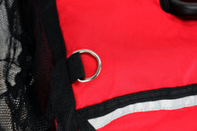 Load image into Gallery viewer, 19&quot; Kennel Pet Crate Cover Emergency Red w/ Reflective Stripe - k-cliffs
