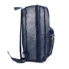 Load image into Gallery viewer, Mesh Backpack See through Student School Bag Bookbag Mesh Daypack - k-cliffs