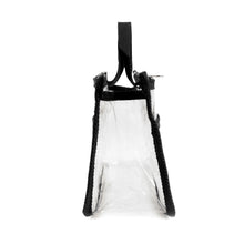 Load image into Gallery viewer, K-Cliffs Clear Cosmetic Purse/Make-up Organizer w/ 2 Zippered Compartments