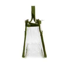 Load image into Gallery viewer, K-Cliffs Clear Cosmetic Purse/Make-up Organizer w/ 2 Zippered Compartments