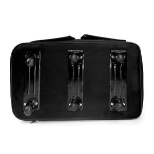 K-Cliffs Multi Tiered Collapsible Expandable Wheeled Travel Cargo Bag w/Zippered Pockets