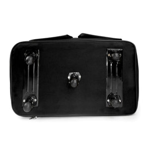 K-Cliffs Multi Tiered Collapsible Expandable Wheeled Travel Cargo Bag w/Zippered Pockets