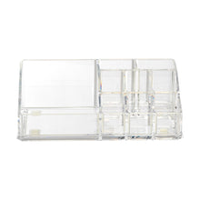 Load image into Gallery viewer, K-Cliffs Clear Acrylic Makeup Organizer with 9 Compartments