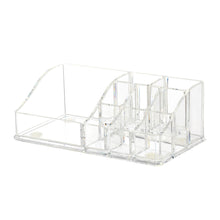 Load image into Gallery viewer, K-Cliffs Clear Acrylic Makeup Organizer with 9 Compartments