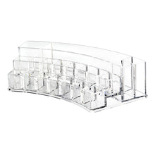 Load image into Gallery viewer, K-Cliffs Acrylic Sector Makeup Organizer with 19 Compartments