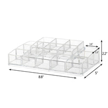 Load image into Gallery viewer, Acrylic Makeup Organizer with 13 Compartments/ Cosmetic Organizer…