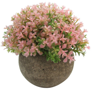 K-Cliffs Mini 5-inch Life like Artificial Topiary  Planted Pot