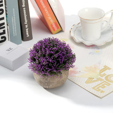 Load image into Gallery viewer, K-Cliffs Realistic Mini Ball Shape 4.7&quot; Plastic Faux Plant in Pot
