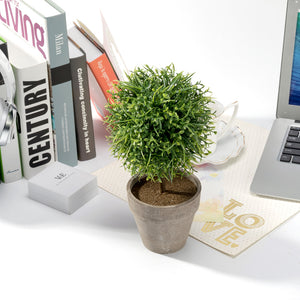 K-Cliffs Realistic Mini Faux Plant Tabletop Arrangement in pot