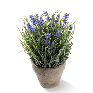 K-Cliffs Artificial Provence Lavender Purple Flowers Green Grass Plant