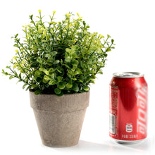 Load image into Gallery viewer, K-Cliffs Mini Faux Topiary Plant 9&quot; with Pot
