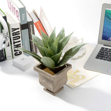 Load image into Gallery viewer, K-Cliffs Realistic Faux Gladiolus Plant Tabletop Arrangement in Pot