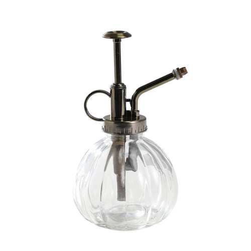 K-Cliffs Vintage Style Clear Glass  Sprayer Bottle, Plant Mister