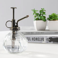 Load image into Gallery viewer, K-Cliffs Vintage Style Clear Glass Bottle Sprayer Plant Mister