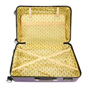 K-Cliffs 3pc Luggage Set Hardside Expandable Lightweight Lockable w/ABS Spinner