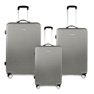 K-Cliffs 3pc Luggage Set Hardside Expandable Lightweight Lockable w/ABS Spinner