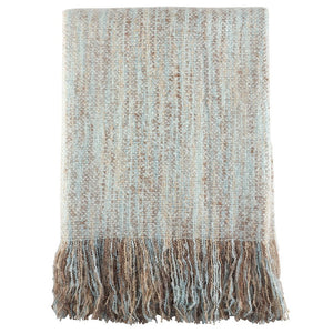 K-Cliffs - Faux Mohair Shabby Chic Throw Blanket - 50"x60"