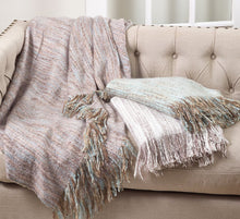 Load image into Gallery viewer, K-Cliffs - Faux Mohair Shabby Chic Throw Blanket - 50&quot;x60&quot;