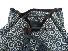 Load image into Gallery viewer, K-Cliffs Printed Cotton Laptop Backpack Canvas Student Bookbag Travel Tablet Daypack with Swirl Pattern Fits 15&quot; Laptops Grey Brown Chevron Paisley Wholesale Bulk Mix Pack
